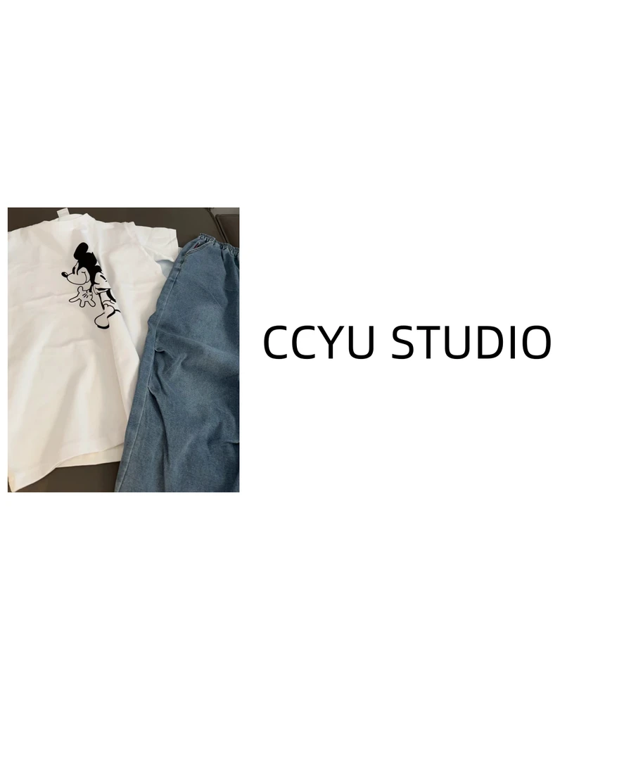 CCYU 恶搞米奇短袖T恤2509