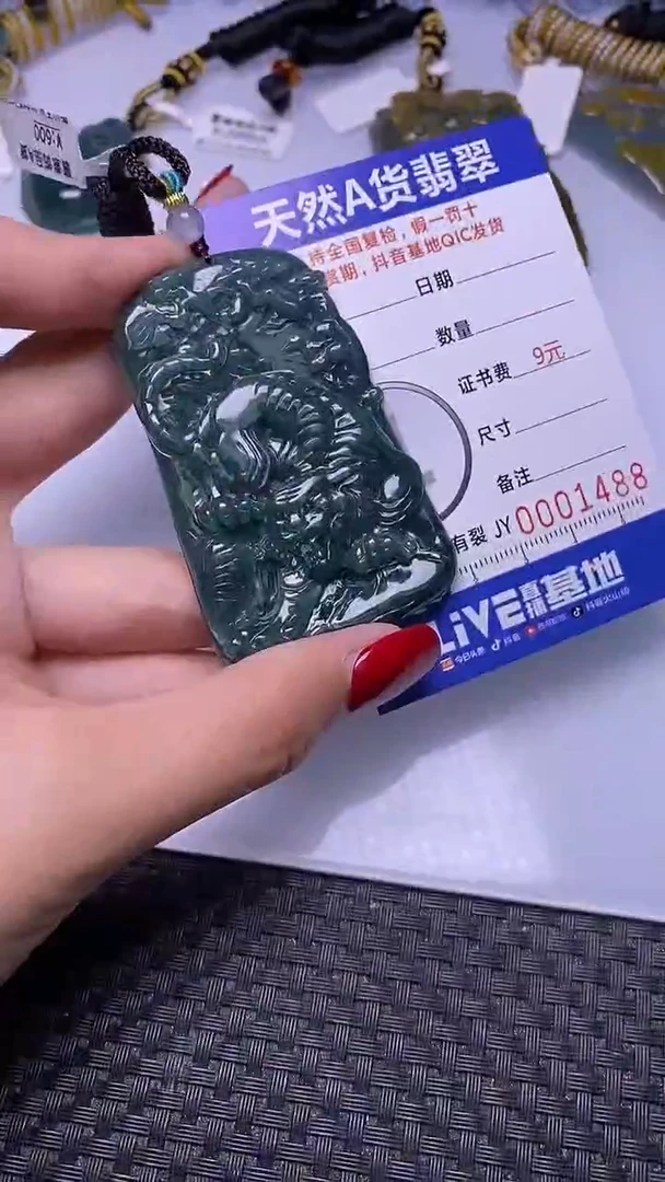 颈饰未镶嵌翡翠