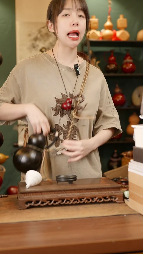 211号精品天然大漆酒葫芦一物一拍~