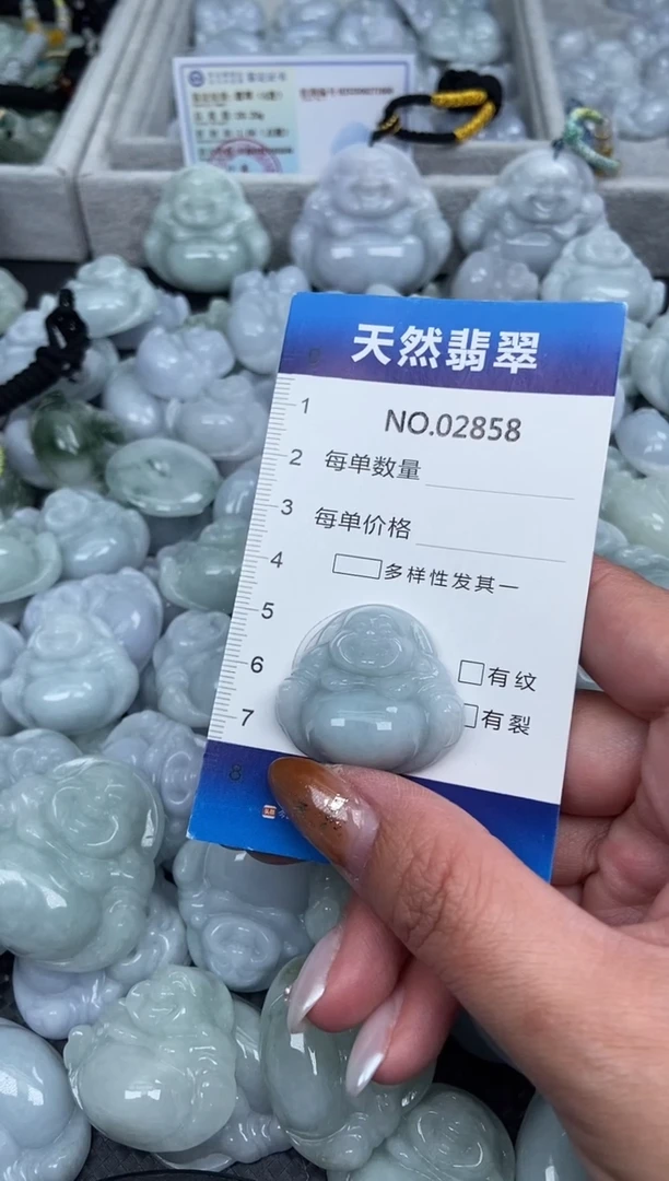 颈饰未镶嵌翡翠纯天然A货缅翡2858