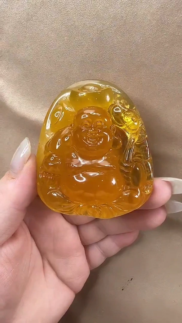 琥珀颈饰未镶嵌吊坠