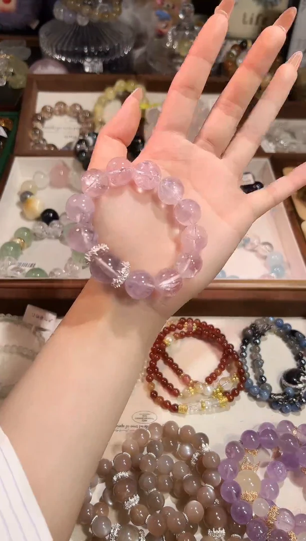 合金手链水晶紫水晶手链
