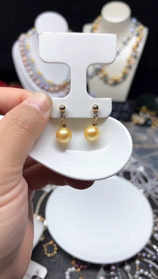 【闪购商品】淡水珍珠耳饰未镶嵌多人