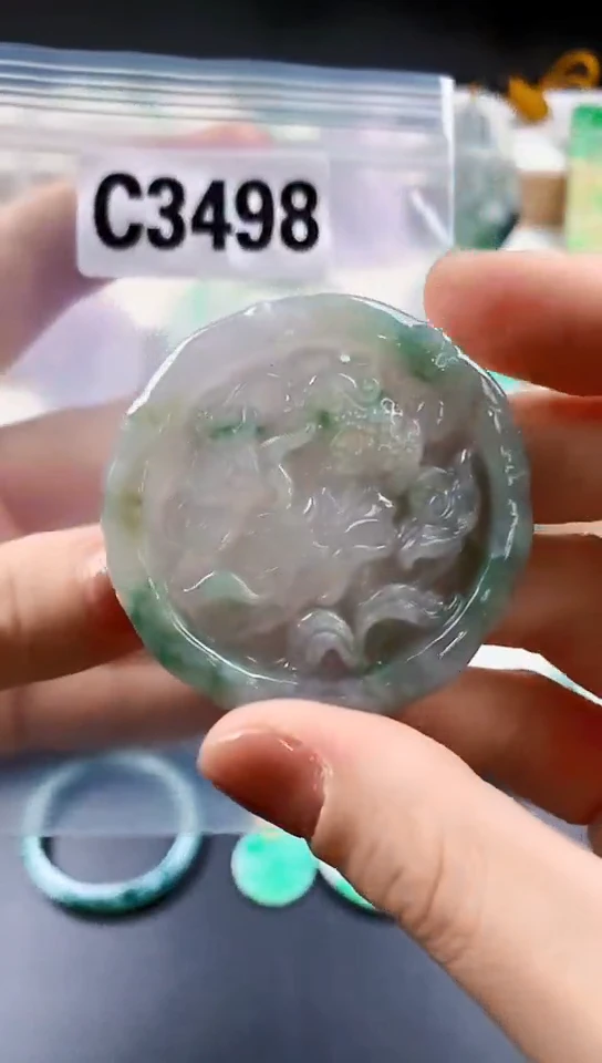 翡翠未镶嵌颈饰天然翡翠吊坠挂件