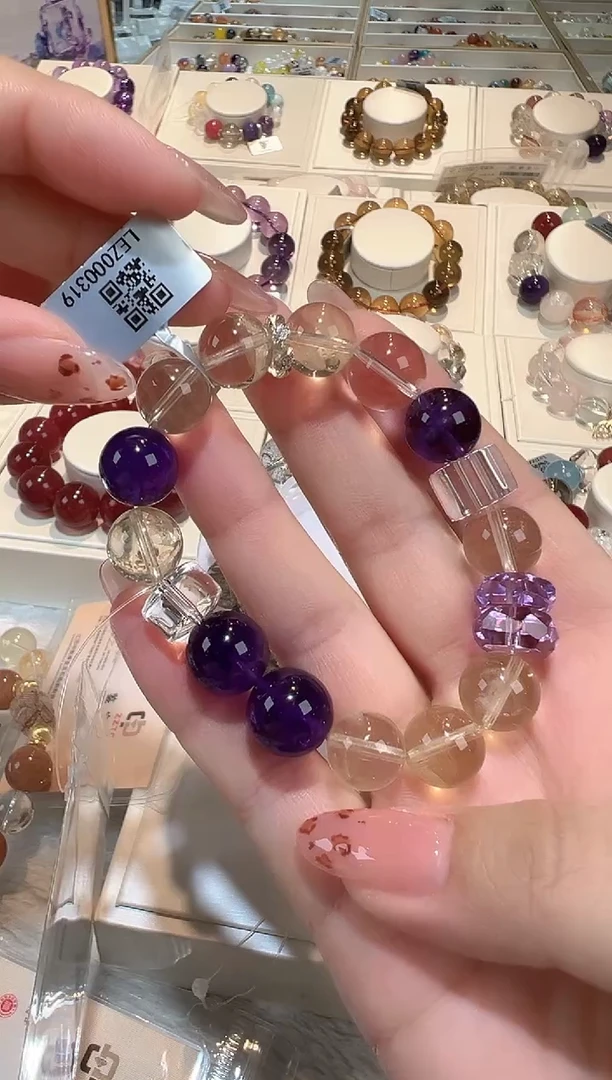 未镶嵌手串水晶手串