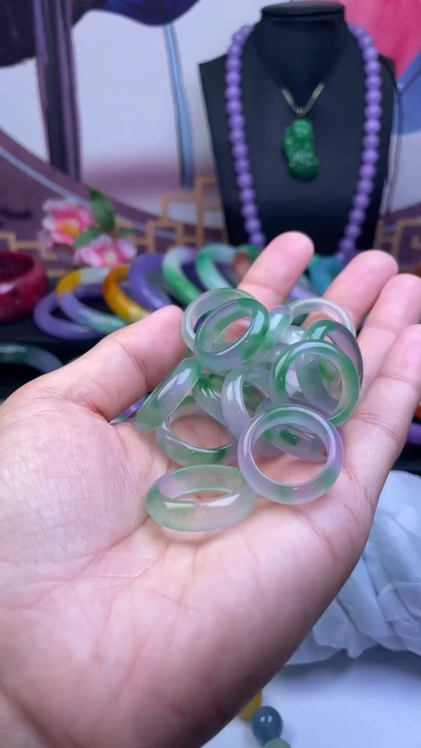 非金属仿水晶戒圈