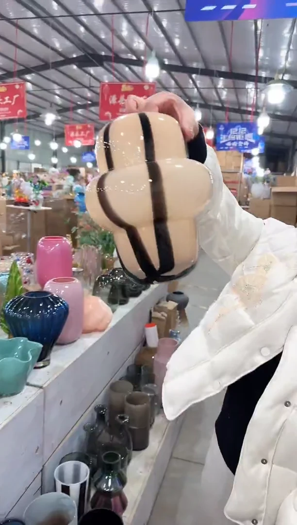 【闪购商品】玻璃于清花器C-早11