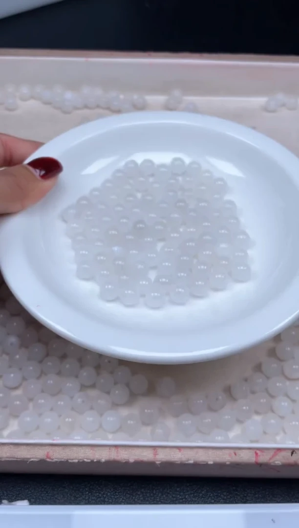 【闪购商品】水晶颈饰未镶嵌w538白月光8mm*10颗