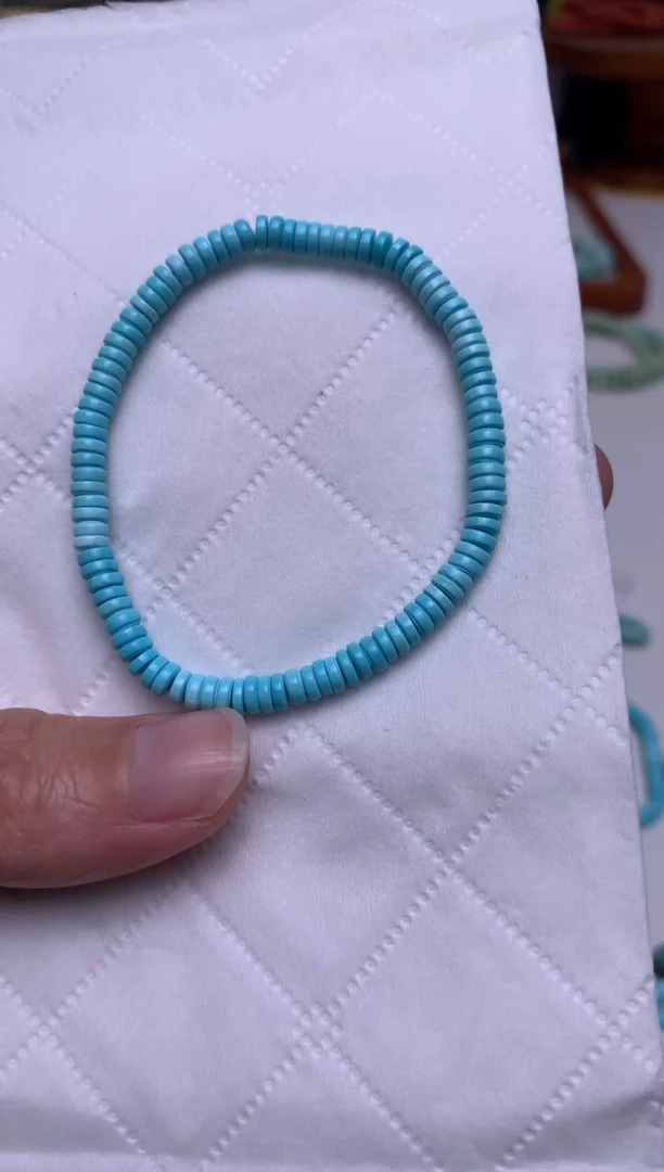 未镶嵌绿松石手链手串
