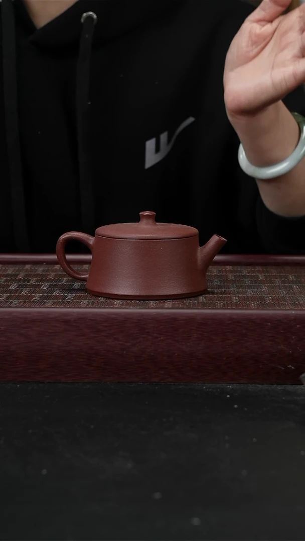 茶壶紫砂wqc底槽青云柱160cc