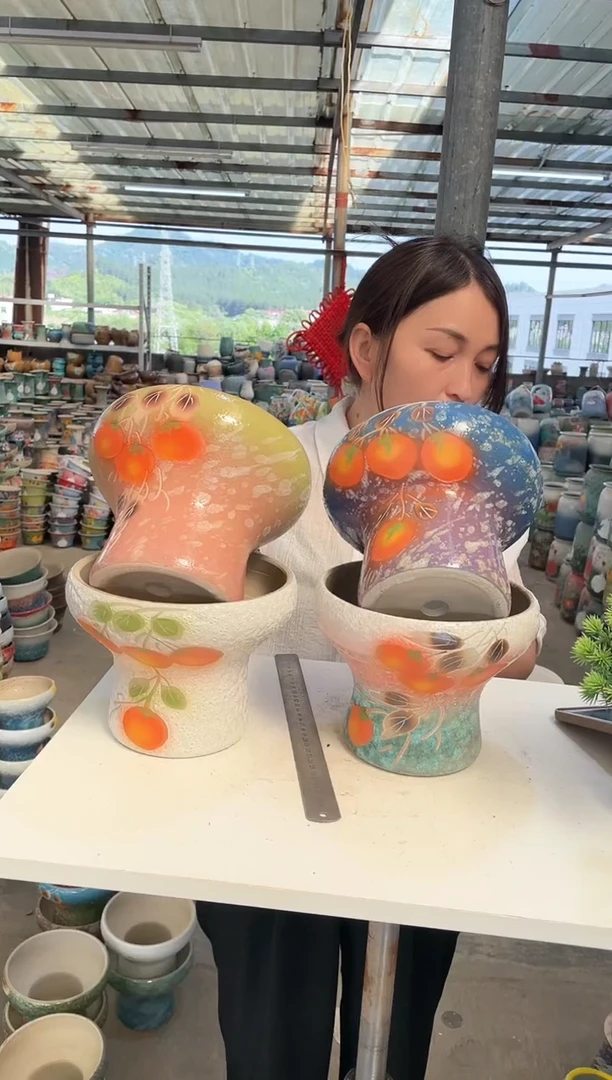 摆件25-18口17高14微瑕  4个