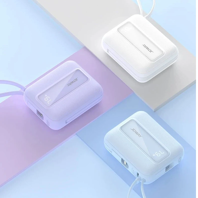 未拆封 乔威 JOWAY乔威 JP519 自带线mini快充电源