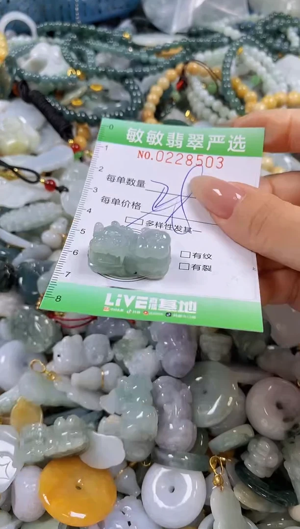 翡翠未镶嵌颈饰闪购0228503多样性发其一