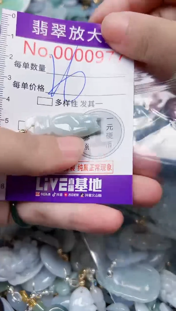 颈饰未镶嵌翡翠977