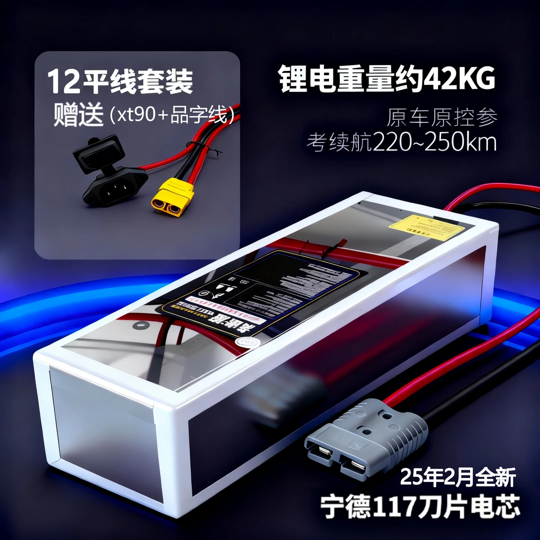 宁德117Ah锂电池九号MZ/NZ/M/E系极核AE4AE5电动车电池