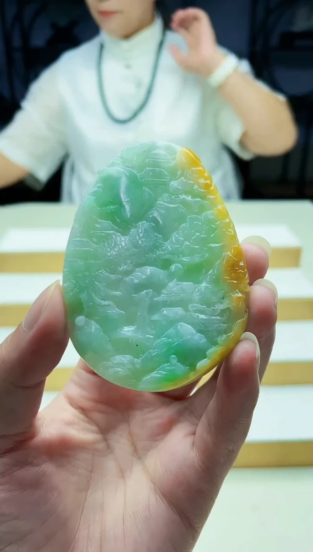 未镶嵌定制翡翠毛货09150097