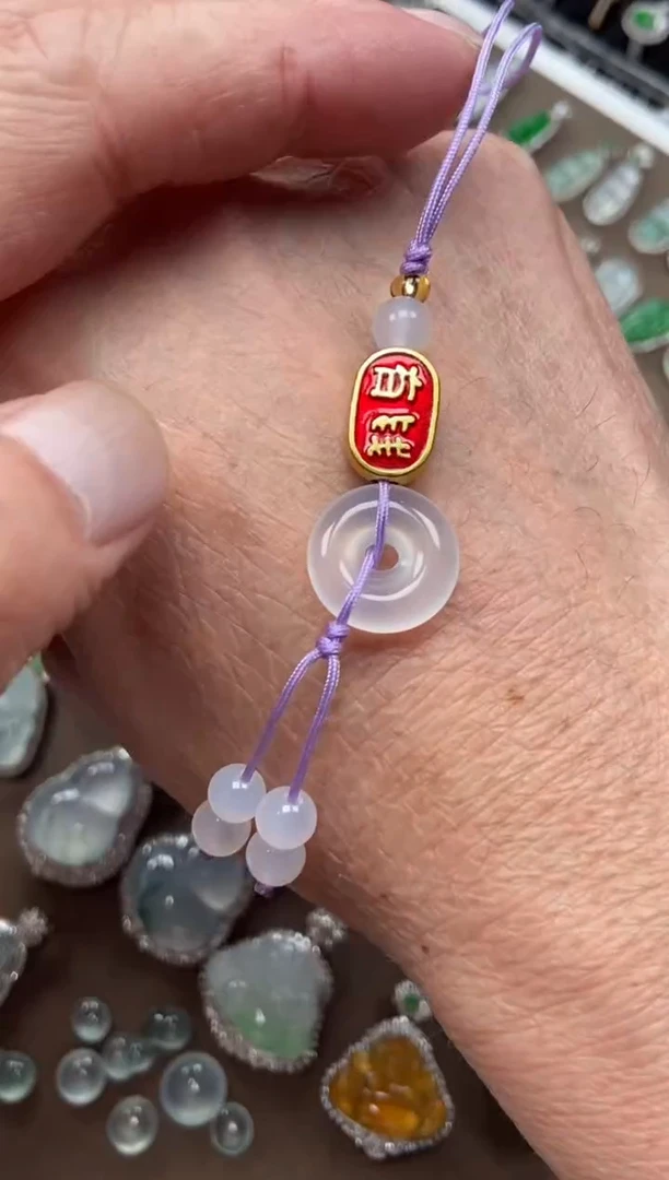 【闪购商品】玛瑙/玉髓车挂合金手机挂