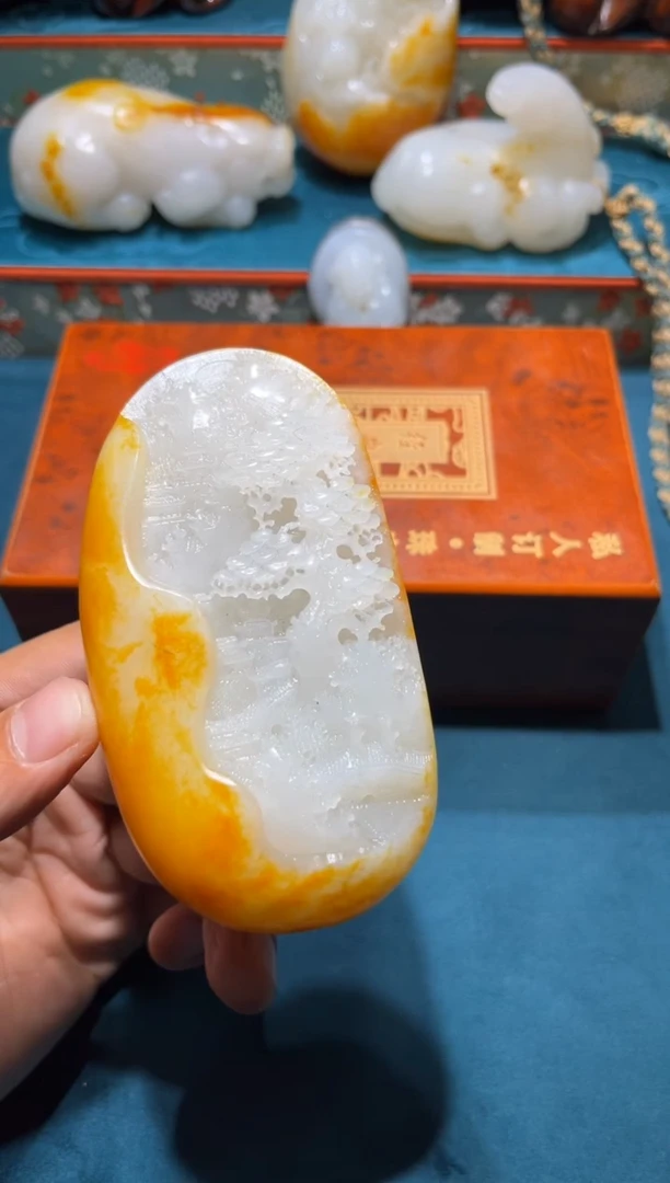 未镶嵌和田玉挂件一**凉1