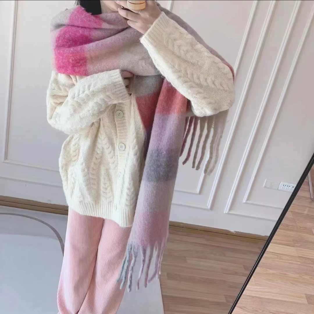 【大潘优品】【格纹围巾 】围巾预CDP3WJ001