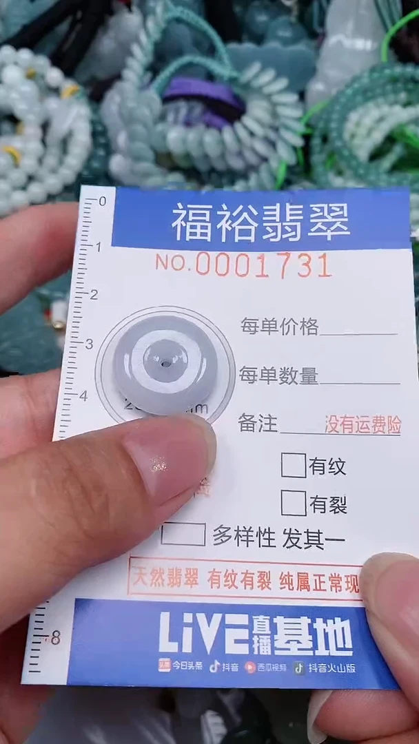 翡翠未镶嵌颈饰...0001731