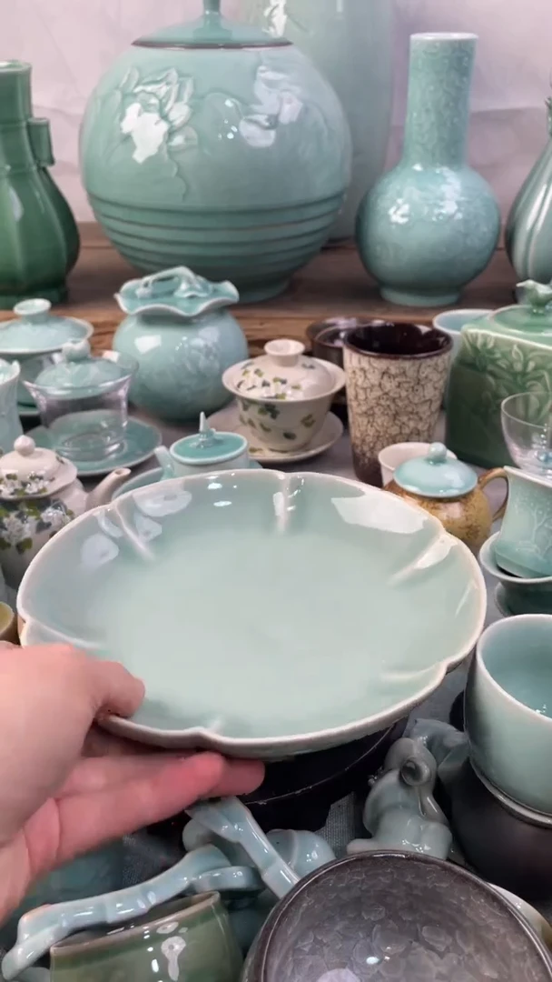 【闪购商品】特价福利 微瑕 慧仙青瓷 壶承