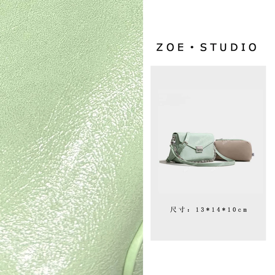 【佐伊甄选】SK-62749-豚草绿轻奢女士经典小众斜挎斜跨包包