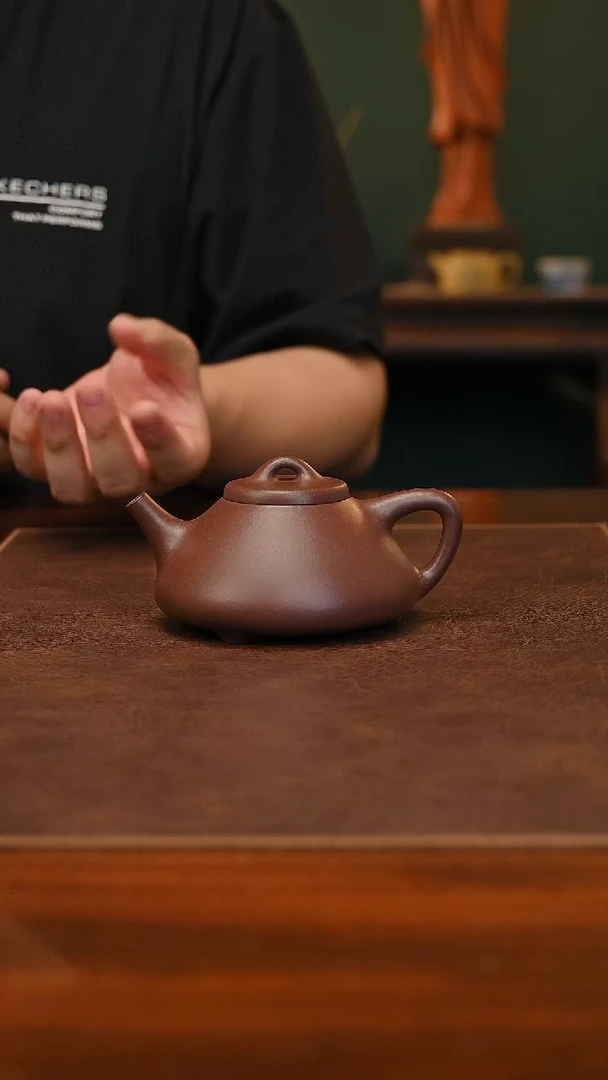 茶壶紫砂范欢子冶石瓢