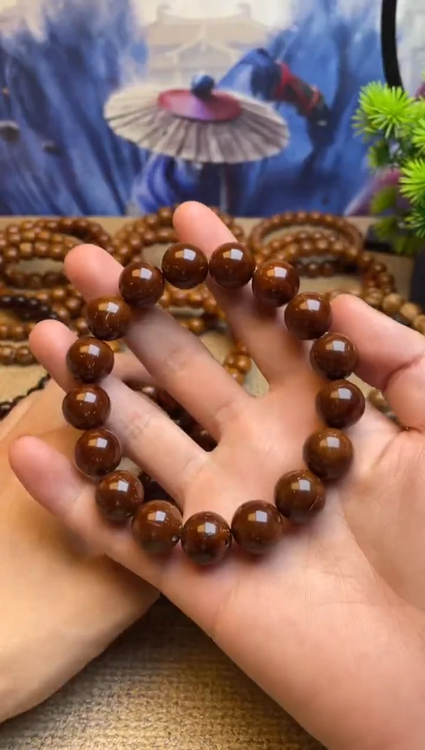 紫金鼠吊坠19号手串