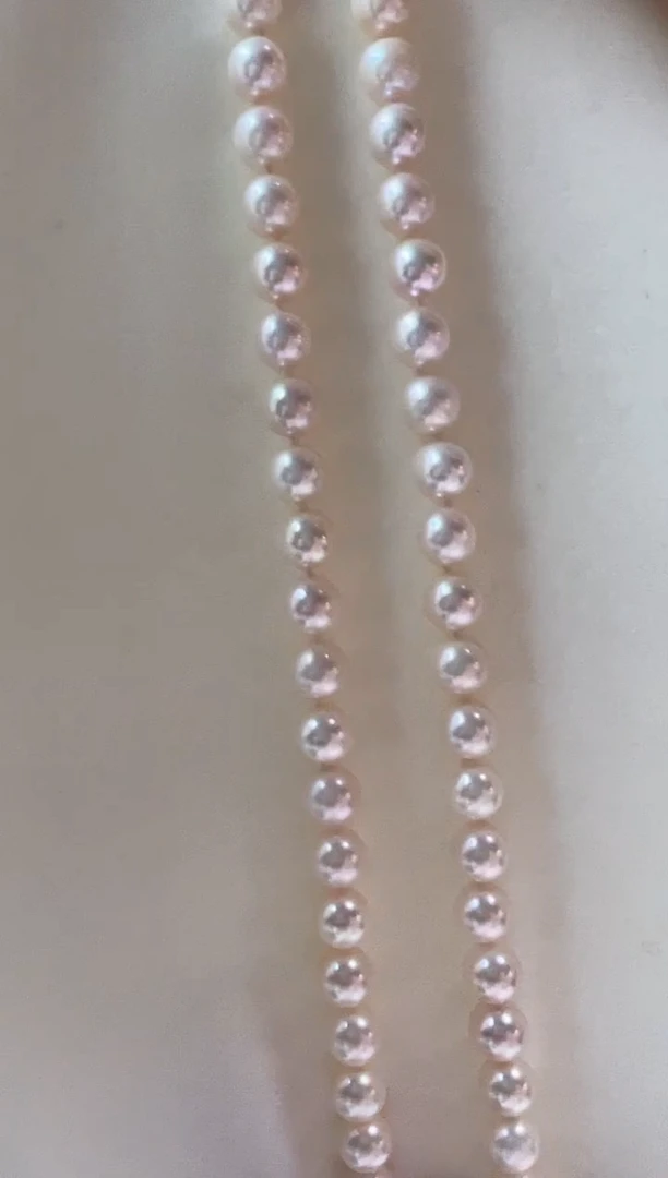 未镶嵌海水珍珠DA ak串链7-8 xt110