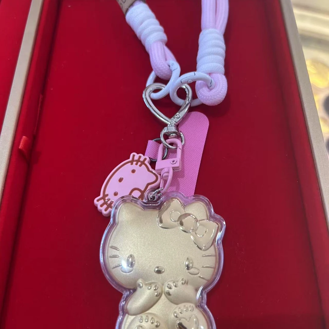 hellokitty新款黑色钥匙链钥匙扣挂件钥匙扣猫挂件挂件钥匙挂件