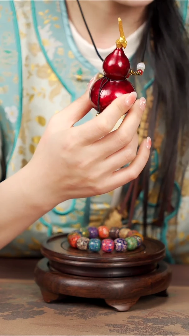 【闪购商品】109易林漂漆手捻葫芦------168