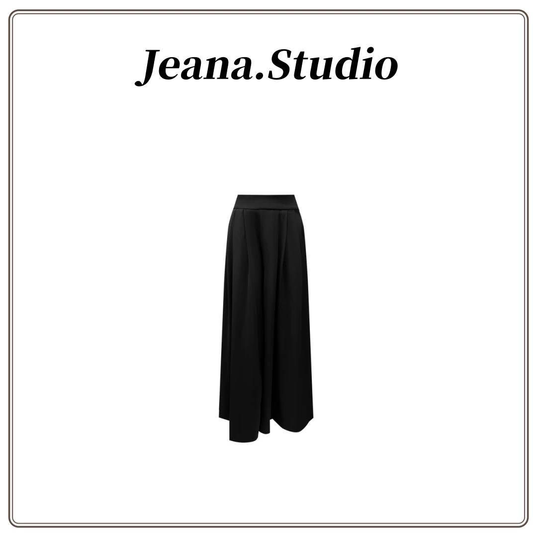 【Jeana.Studio】原创设计休闲直筒大甩阔腿裤