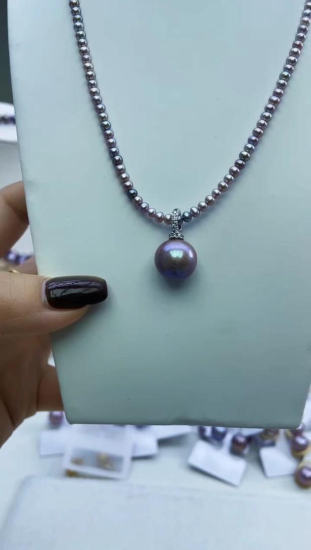 未镶嵌吊坠淡水珍珠吊坠