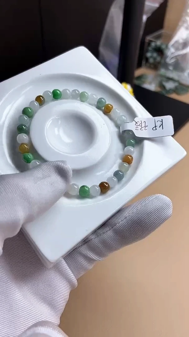 【闪购商品】翡翠手串未镶嵌翡翠手串 瑕疵