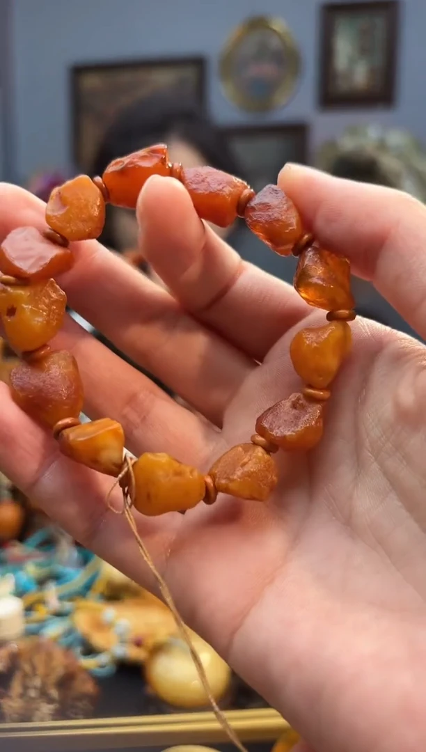 手串琥珀未镶嵌手串