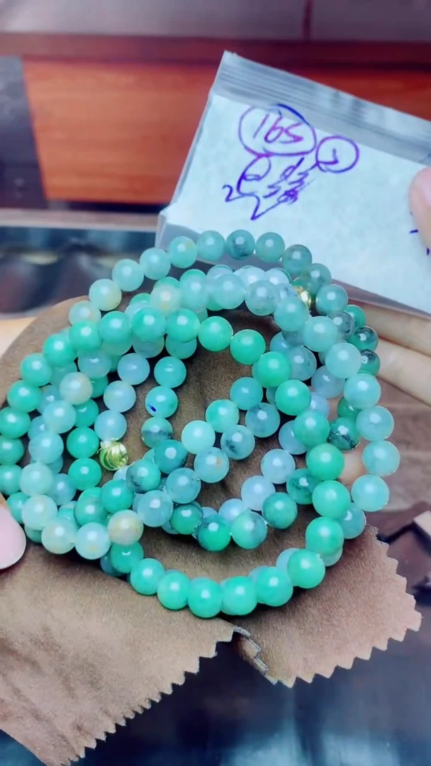 【闪购商品】定制翡翠未镶嵌珠串