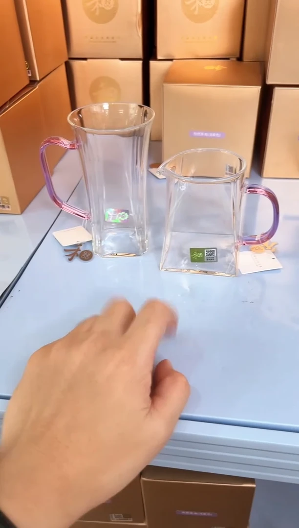 禾器和泰杯浅紫色加瀚然茶海浅紫色