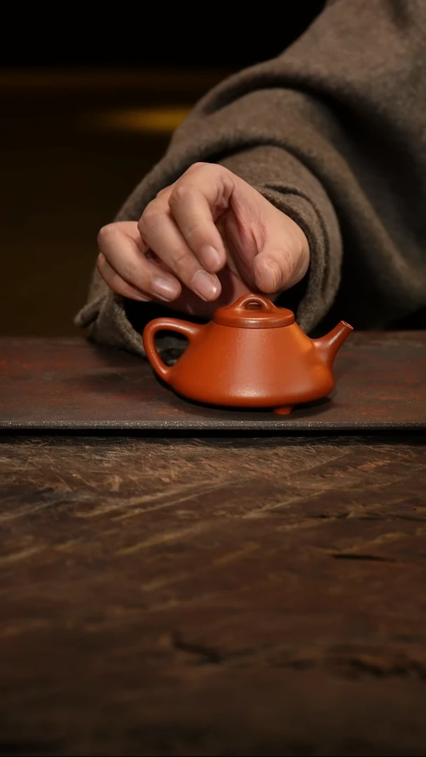 紫砂茶叶罐子冶石瓢