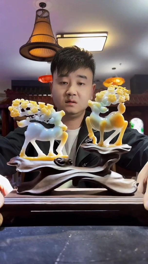 未镶嵌定制翡翠55/12/14/Y/鹿