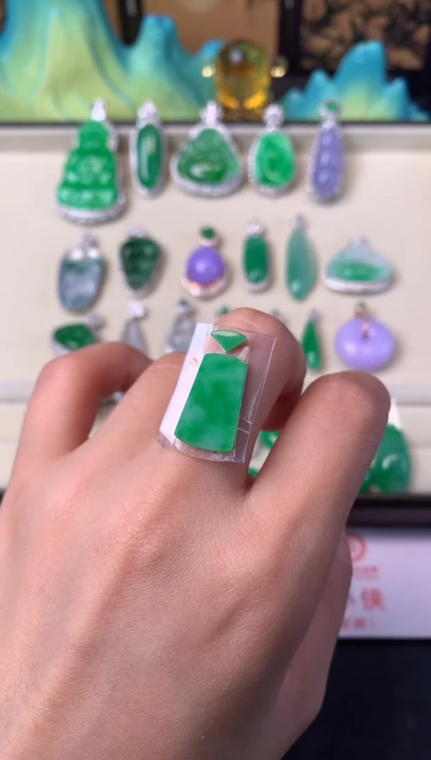 未镶嵌定制翡翠裸石（镶嵌定制）