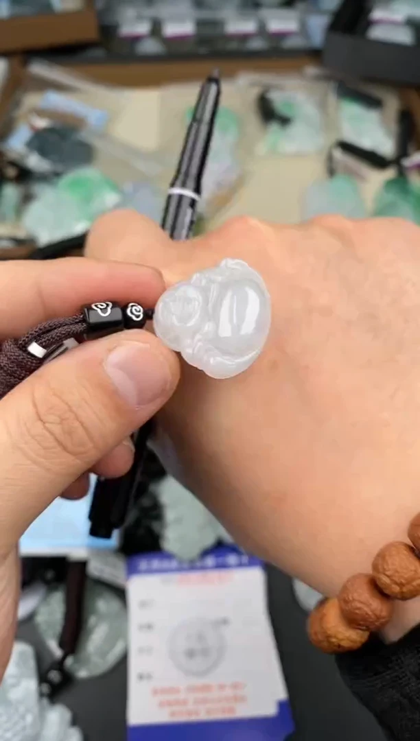 【闪购商品】翡翠颈饰未镶嵌  天然翡翠，一物一图