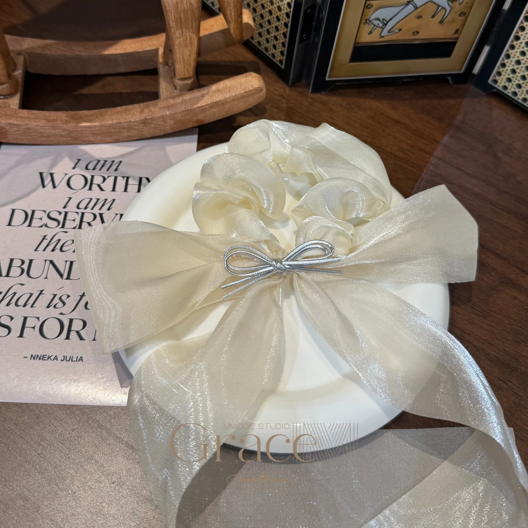 「温纱女主」韩国25发绳发圈肠圈丸子头