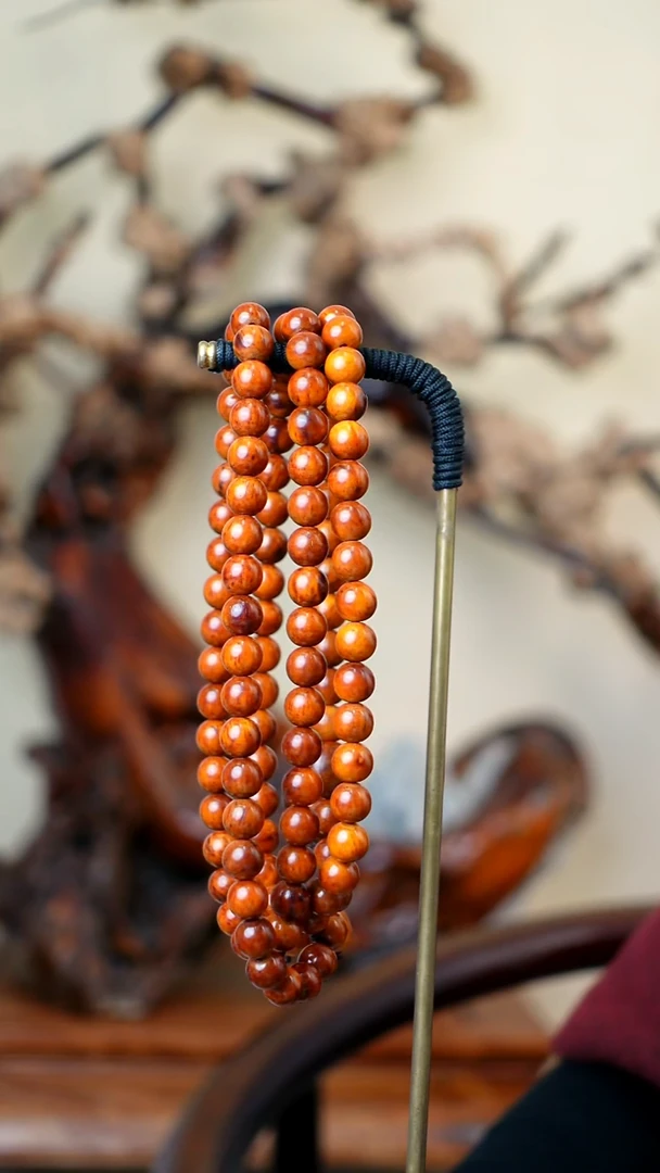 木 本降真香红降花梨公手串0.8*108 45克