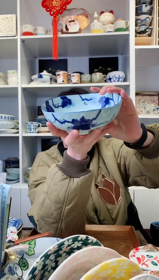 【闪购商品】不锈钢蓝染葡萄大钵