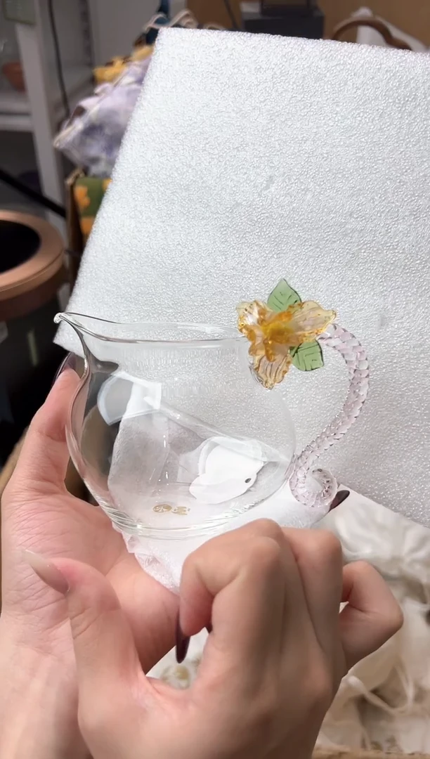 禾墨鸢岚茶海浅粉色