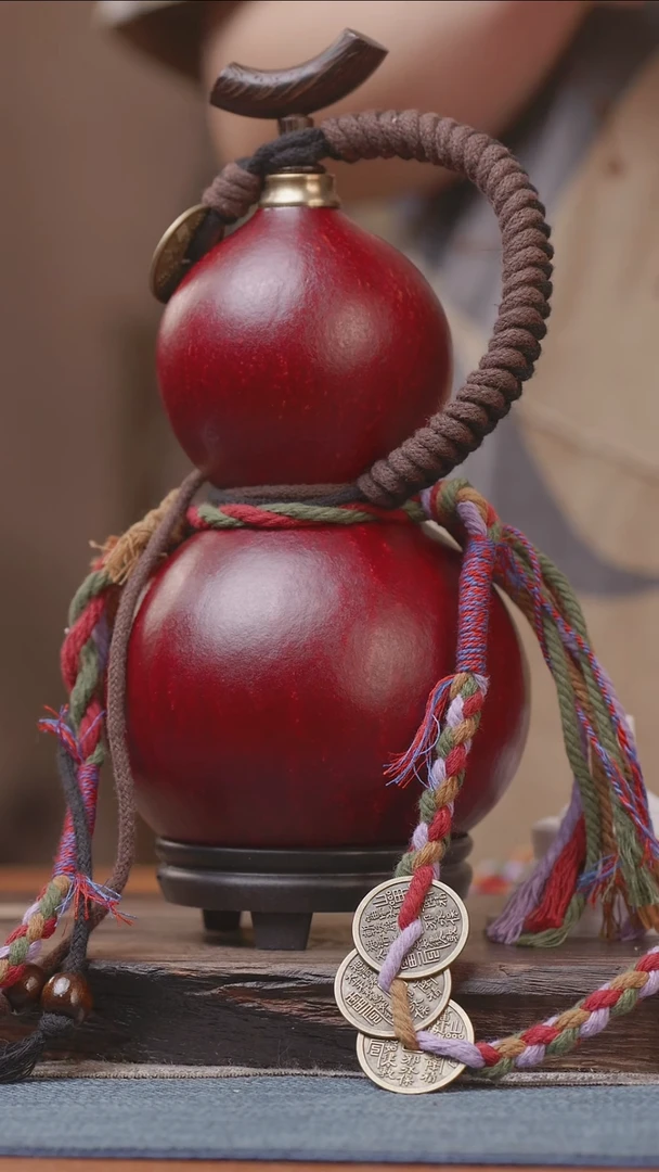 1668号精品大漆葫芦防腐防渗装水茶酒
