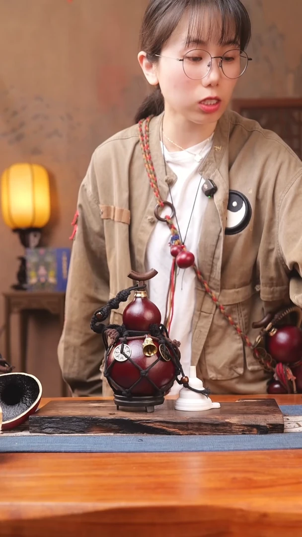 1950号链接精品大漆葫芦现货现发[一物一拍]