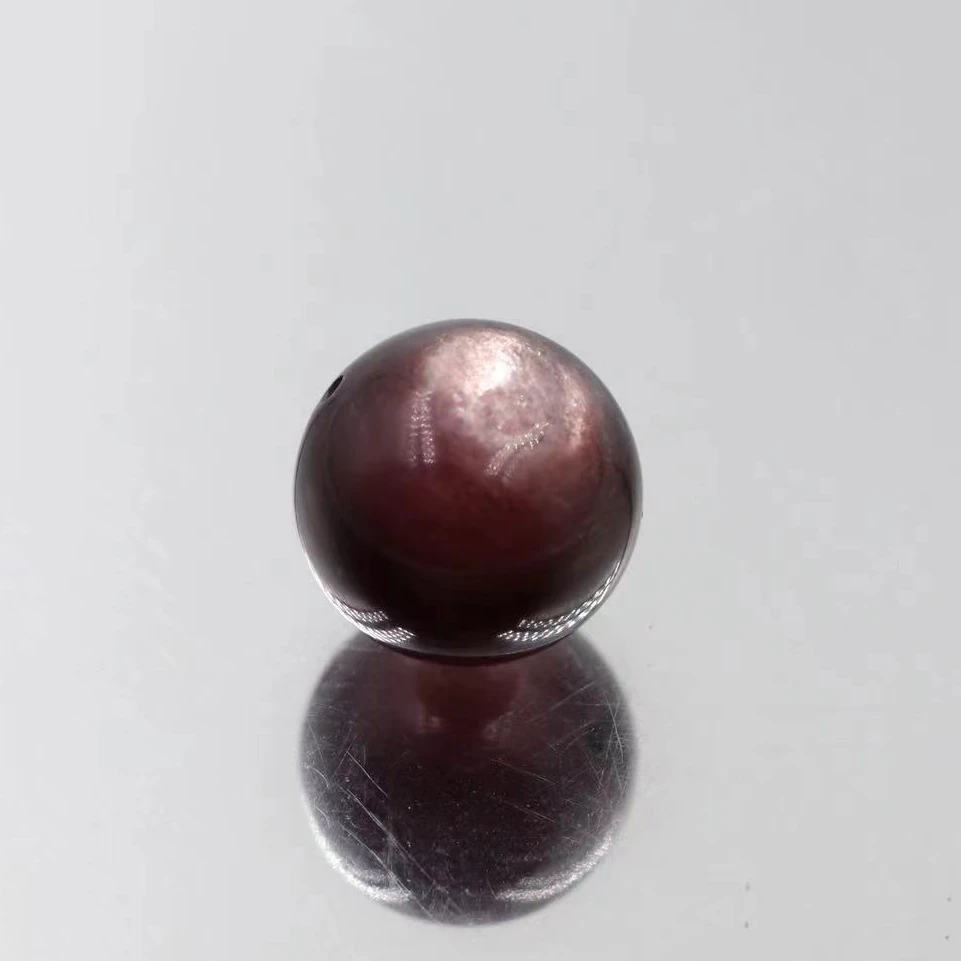 巨峰葡萄紫色紫锂云母单珠高光泽-单珠发一颗