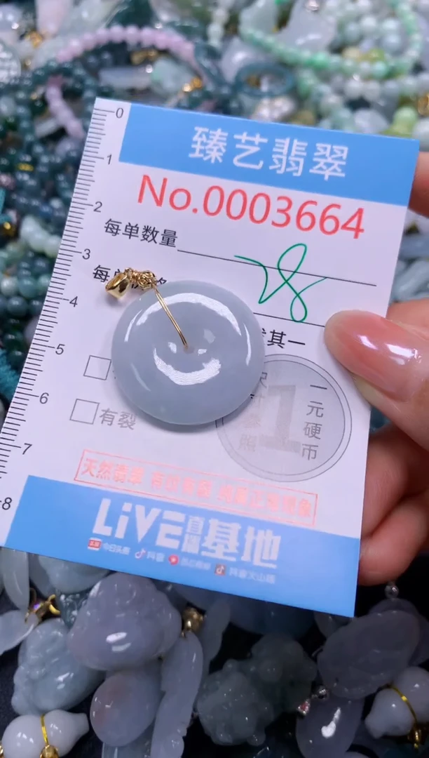 颈饰未镶嵌翡翠3664