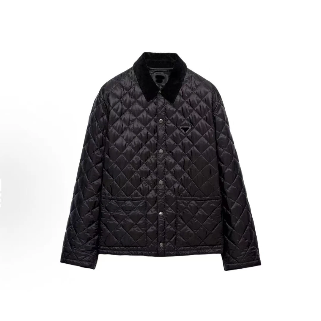 【大码男装320斤】加肥加大 三角小标 薄棉外套  高版本